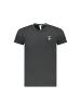 ACCADEMIA MILITARE Schwarz Baumwolle Herren T-Shirt