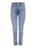 ONLY Carmakoma Skinny Jeans in Light Blue Denim