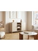 Beliani Sideboard OMBURA in Beige - (W) 120 x (H) 80 x (L) 40 cm
