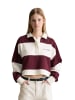 Marc O'Polo DENIM Rugby-Sweatshirt relaxed in Dark Red