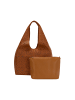 gaya Women 2-In-1 Tote Bag Set in Brown