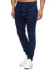 Tazzio Tazzio Herren Jeans Regular Fit im Jogger-Stil 17504 Dunkelblau S