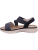 rieker Keilsandalette in schwarz