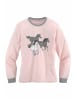 Petite Fleur Kids Pyjama in rosa-grau-meliert