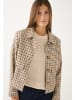 More & More karierter Kurzblazer, Retro-Look in heritage check