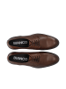 Bianco Derby-Schuhe aus Leder in Dark Brown