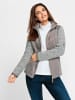 WITT WEIDEN Fleece-Jacke in taupe-ecru-meliert