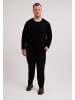 CASH-MERE.CH Rundhals Pullover in Schwarz