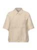Street One Bluse mit Kragen in Smoke Beige