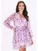 faina Women Dress in violet multicolor