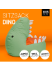 Lumaland Kindersitzsack Animal Line Dino 270l pastellgrün grün