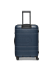 Redolz Essentials 11 4 Rollen Kofferset 3-teilig mit Dehnfalte in midnight blue