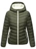 Marikoo Steppjacke Pack Mich Ein in Dark Olive