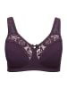 Ulla Popken Entlastungs-BH in aubergine