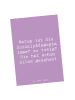 Mr. & Mrs. Panda Postkarte Spruch Sozialpädagogin Ruhe mit Spruch in Lavendeltraum