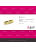 BALIA 333 Gelbgold - 8 Karat Damen Ringe Dots Fingerring 54 (17,2)