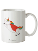 Mr. & Mrs. Panda XL Tasse Einhorn Super ohne Spruch in Weiß