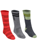 IXS TRIPLET SOCKS 3 PAIRS in Grau