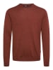 Matinique Strickpullover Margrate Gerade Passform in Cambridge Brown Melange