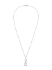 Elli Halskette 925 Sterling Silber Infinity in Weiß