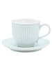 Greengate Tasse mit Untertasse ALICE PALE BLUE Blau