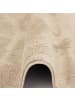Pergamon Hochflor-Teppich Melia Rund in beige