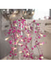 STAR Trading LED Deko Lichterkette Perlen 20 LED 1,15m Batteriebetrieb Timer pink