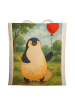 Mr. & Mrs. Panda Tasche Pinguin Luftballon Design ohne Spruch in Weiß