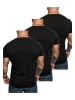 Amaci&Sons 3er-Pack T-Shirts 3. TACOMA in (3x Schwarz)