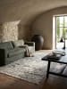 KADIMA DESIGN Teppich Wolle Handgewebt TIREE Streifen Wohnzimmer Modern Wohnlich in Schwarz