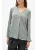 InWear Langarm-Bluse RindaIW Gerade Passform in Agave Green