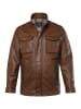 Boston Park Lederjacke in braun