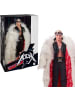 Barbie The Movie Collectible Ken Doll Wearing Big Faux Fur Coat HRF31