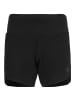 asics Laufshorts Road in schwarz