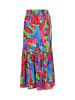 aleida Women Skirt in Pink Multicolor