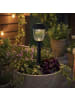 MARELIDA 4er Set Solar Wegleuchten Gartenleuchte Stabbeleuchtung H: 31,5cm