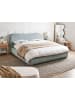 Beliani Doppelbett BLAGNAC in Blau - (W) 180 x (H) 98 x (L) 228 cm