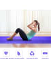 COSTWAY Gymnastikmatte 300 x 120 x 5 cm in Lila