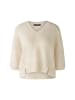 Oui V-Kragen Pullover für Damen in uni