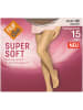 Nur Die  Feinstrumpfhose Supersoft 15 DEN in Amber