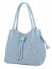 collezione alessandro Schultertasche " Sorrento " in hellblau