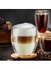 Creano 6er Set Thermoglas dg-b "Kaffeeglas/Teeglas" - 250ml Glas