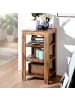 FineBuy Bücherregal in Braun / Sheesham / 44x44x80
