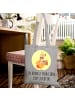 Mr. & Mrs. Panda Tasche Glühwürmchen mit Spruch in Light Grey