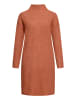 CARTOON Strickkleid mit Stehkragen in terra cotta