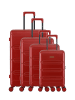 Les P´tites Bombes 4 tlg. Kofferset LYNDA-O in Bordeauxrot (95L/64L/37L/33L)