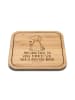 Mr. & Mrs. Panda Coaster Hund Blume mit Spruch in Transparent
