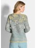 GOLDNER Pullover Langarm Jacquard-Pullover mit Muster in bunt / gemustert