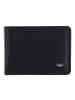 Golden Head Polo Geldbörse RFID Schutz Leder 10 cm schwarz