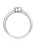 Trilani Ring aus Sterling Silber mit Zirkonia in silber